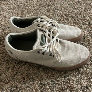 Globe Light Beige Canvas Sneakers